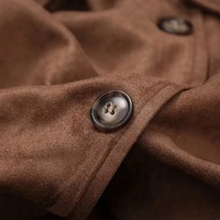 Manteau long formel à double boutonnage pour femme Boying, nouveau style d'hiver, 100% polyester