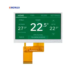 Hd 4.3 inç 4.3 ''manzara küçük otomotiv için Tft Lcd Hmi dokunmatik ekran Lcd ekran