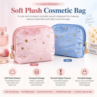 Sac de rangement à bijoux en velours double couche, mini pochette portable à compartiments, organisateur de voyage pour bagues et bracelets, cadeau pour femme - Vente chaude