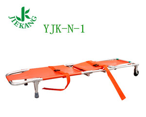 OEM pertolongan medis tandu lipat Aluminium, sumber daya Manual kanvas lipat ganda - Product Image 4