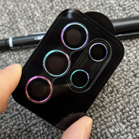 Película de protección de cámara trasera de vidrio templado 3D para Samsung para Galaxy S22 Ultra película de lente de teléfono móvil
