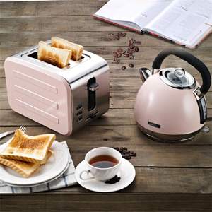 Appareils de cuisine les plus vendus, bouilloire et grille-pain blancs - Product Image 2