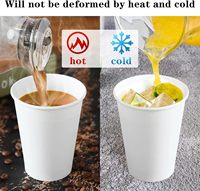 Gobelet en papier jetable simple double couche avec logo imprimé tasse à thé au lait épaissi personnalisée vente en gros gobelet en papier publicitaire pour café cola