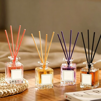 Nouvel Arrivage Diffuseur de Roseaux d'Intérieur Haut de Gamme Sans Flamme pour Aromathérapie, Désodorisant Rafraîchissant à Parfum Longue Durée pour Couloirs