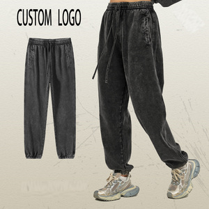 Pantalons de survêtement en coton 100% pur, de haute qualité, avec poches, sur mesure, vente en gros - Product Image 3