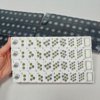 Amerikan Siyah Cadılar Bayramı Temalı Mahjong Oyun Seti Vampir Amerikan Akrilik Mahjong Taşları