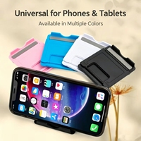 Support de téléphone pliable réglable en plastique, support de bureau universel pour smartphones et tablettes
