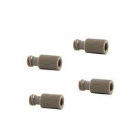 Adaptador PEEK Personalizado de 1 Vía, FLL M6, Rosca Métrica Interna, Pieza de Plástico ABS Mecanizada por CNC para Piezas de Motor Industrial