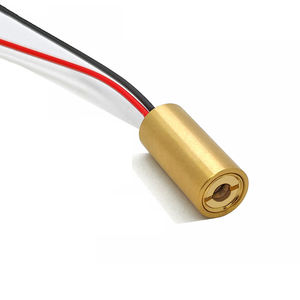 Nouveau module de diode laser rouge à point de positionnement industriel 5mw 635nm 10X22mm module de diode laser industrielle à mise au point interne 10X22mm - Product Image 1