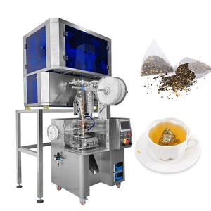 MD-160 usine prix automatique PLA Nylon ultrasons étanchéité Triangle sachet de thé café poudre remplissage Machine d'emballage avec <span class=keywords><strong>enveloppe</strong></span> - Product Image 1