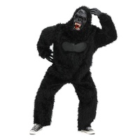 Premium City Halloween Auslandshandel-Stil Tier King Kong Schimpansen-Performance-Kostüm aus Polyestergewebe für Altersgruppe 35-39