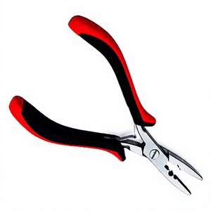 ASAP - Juego de 10 Pinzas de Acero Inoxidable Plateadas para Extensiones de Cabello, Anillos Micro, Tubos, Herramientas de Cierre, 5.2 Pulgadas - Product Image 1