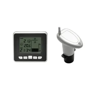 Ft0021 Ultrasone Vloeistofniveau Meter Tankindicator Hoog Laag Alarm Voor Waterolietank