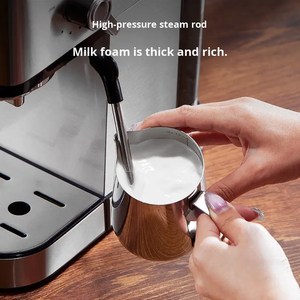 <span class=keywords><strong>Cafetera</strong></span> Espresso <span class=keywords><strong>Italiana</strong></span> para Uso Doméstico, Tamaño Pequeño, Extracción de Alta Presión, <span class=keywords><strong>Cafetera</strong></span> Semiautomática con Vapor para <span class=keywords><strong>Cocina</strong></span> - Product Image 5