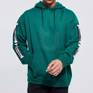 Nouvel Arrivage Direct Usine Taille XS 100% Coton Uni Col à Capuche Hiver Impression Gonflée Teint Uni Haute Qualité Vente en Gros - Product Image 1