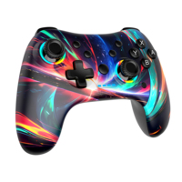 Control Inalámbrico para Switch con Joystick de Efecto Hall, Iluminación RGB, Botones Traseros Programables, Función Turbo y Decoración In-Mold