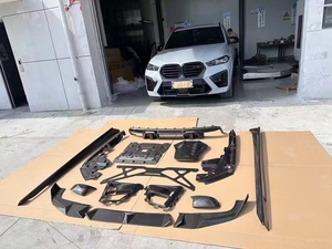 Kit carrosserie en fibre de carbone pour BMW X5M, diffuseur avant en fibre de carbone X5M LD, spoiler, capot moteur, pare-chocs X5M, pièces automobiles - Product Image 6
