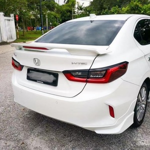 Welta Modification Part <b>Black</b> Car Accessories Rear <b>Wing</b> Trunk Spoiler Diffuser Protector Body Kit for Honda City Sedan 2020-2025 - Product Image 4