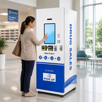 Distributeur automatique de médicaments 24h/24 avec écran tactile, en libre-service, vertical, pour la distribution de médicaments