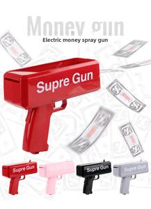 Pistolet lanceur d'argent, Pistolet jouet pour faire tomber l'argent, Pistolet lanceur de faux billets, Pistolet à effets de jet de billets pour films, jeux et fêtes - Product Image 6