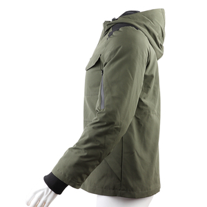 Custom <strong>Green</strong> Heating Outdoor Sports <strong>Ski</strong> Motorcycle Hunting Winter Men's Softshell Hoody Heated <strong>Jackets</strong> 2023 - Product Image 5