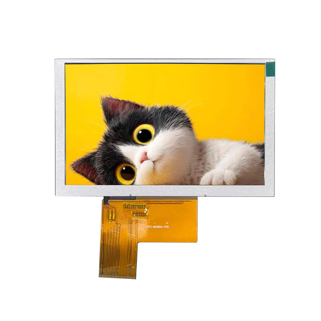 High Brightness 5" 800x480 IPS TFT LCD 5 Inch RGB Interface ST7265 LCD Module Capacitive Touch Panel Optional for Outdoor Use