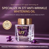 Sérum Huile Soin de la Peau Mercilen 30 Capsules pour le Visage – Éclaircissant, Anti-taches, Hydratant et Illuminateur pour Huile Essentielle