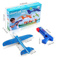 Avion à lancer en mousse pour enfants, planeur à lancer à la main, 48 cm
