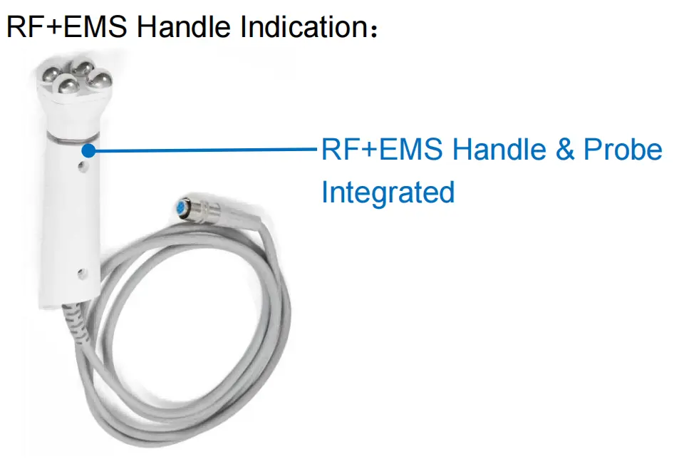 Estiramiento facial de plasma RFEMS portátil, máquina RF EMS de plasma frío, nueva escultura muscular RFEMS portátil