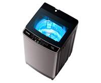 Lave-linge domestique entièrement automatique à chargement par le haut avec séchage intégré et désinfection par lumière bleue