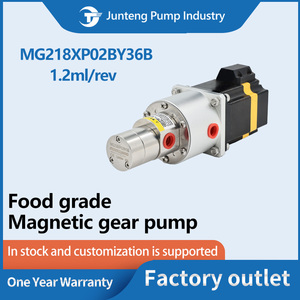 Bomba de Engranajes de Baja Presión de Alta Precisión de 24V con Acoplamiento Magnético OEM, Micro PTFE de Acero Inoxidable 316L para Agroquímicos - Product Image 3
