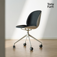 Chaise de bureau multifonctionnelle moderne, imperméable, à roulettes et pivotante, idéale pour la maison – Nouveauté très demandée