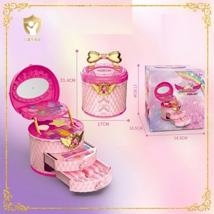 Kit <span class=keywords><strong>de</strong></span> <span class=keywords><strong>Maquillaje</strong></span> Seguro <span class=keywords><strong>para</strong></span> <span class=keywords><strong>Niñas</strong></span> con Esmalte <span class=keywords><strong>de</strong></span> Uñas y Joyería, Estuche Giratorio con Diseño <span class=keywords><strong>de</strong></span> Copo <span class=keywords><strong>de</strong></span> Nieve, Regalo <span class=keywords><strong>de</strong></span> Cumpleaños <span class=keywords><strong>para</strong></span> <span class=keywords><strong>Niñas</strong></span>, Mercado Latinoamericano - Product Image 3