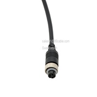 GX 12 5-Pin Stecker auf Buchse Verlängerungskabel Mini-DIN 5-Pin Wasserdichter Steckverbinder Verbindungskabel Video-Audio-Kamera-Kabel