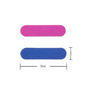 Mini lima de uñas de madera desechable, 5CM, impreso colorido, OEM, regalo promocional - Product Image 4