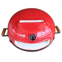 SEB KAMADO 21 Zoll Kamado Pizzaofen, Keramik-Holzkohle-Pizzaofen