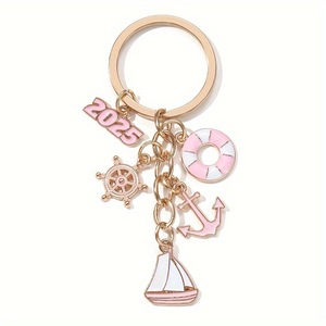 الأكثر مبيعًا مصنوعات معدنية مخصصة مطلية بالذهب سبيكة زيت تقطير قارب شراعي - Product Image 5