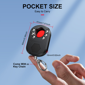 Caméra cachée intégrée avec batterie rechargeable de 90 mAh, scanner, détecteur, gadget pour la protection contre les photos clandestines et la surveillance - Product Image 3