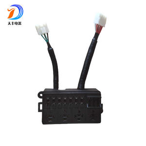 12 voies circuit dc <span class=keywords><strong>12v</strong></span> <span class=keywords><strong>fusible</strong></span> boîte à bornes lame <span class=keywords><strong>fusible</strong></span> <span class=keywords><strong>porte</strong></span>-bloc avec relais - Product Image 4