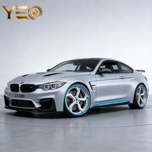 Cerchi in Lega Iconici <span class=keywords><strong>Blu</strong></span> Lip Forged a 2 Pezzi con 5 Razze a Y per BMW, Cerchi Personalizzati da 20-24 Pollici per Audi Porsche Cayenne - Product Image 5