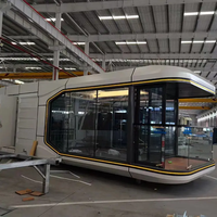 Capsule spatiale mobile de luxe personnalisée, préfabriquée, portable, pour l'extérieur, pour hôtels, bureaux, bâtiments, hôpitaux, écoles, centres commerciaux, et petits espaces, à construction rapide