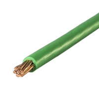 Cable Eléctrico de Cobre Trenzado de 12 AWG, 3.5 mm², Aislamiento de PVC XLPE, Cable de 1 Núcleo, 600 V, Rollo de 100 m, MOQ, Cables Eléctricos que Cumplen con la Norma IEC