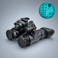 LinduNV Offre hebdomadaire : Lunettes de vision nocturne PVS-31 prêtes à l'emploi avec tubes intensificateurs d'image au phosphore blanc Gen2+ FOM1300+