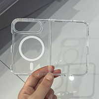 Coque de protection intégrale 360 magnétique anti-traces de doigts avec design 3D pour 18 Duo PC + support de caméra en acrylique