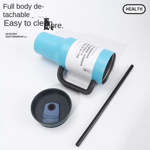Borraccia Termica Grande Capacità 40Oz, Tumbler Portatile di Marca con Manico e Cannuccia per Viaggi - Product Image 4
