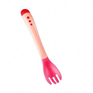 Juego de Cubiertos para Bebés con Sensor de Temperatura PP+TPE, Tenedores y Cucharas para Alimentación Infantil - Product Image 5