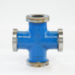 Raccordo a T/Quattro Vie Rinforzato per Tubi Antincendio, Raccordi Meccanici in Ghisa con Testa Esagonale, Foro di Montaggio 18mm, Vernice SUNJOY - Product Image 2