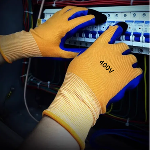 Gants isolants antidérapants flexibles en <span class=keywords><strong>caoutchouc</strong></span> ultra-mince Gants de sécurité résistants à l'usure pour l'entretien des électriciens - Product Image 4