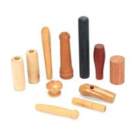 Manche en bois de hêtre personnalisé pour outils de jardin et ustensiles de cuisine, poignées en bois de remplacement, surface lisse, accessoires de quincaillerie, usine OEM