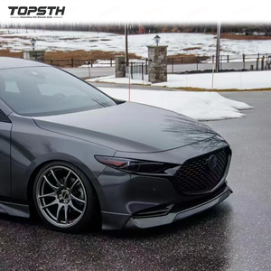Para Mazda 3 Axela 2020+ Alerón Delantero, Faldones Laterales, Difusor Trasero, Molduras Exteriores de Plástico PP, Kit de Carrocería Estilo Deportivo, Accesorios - Product Image 3